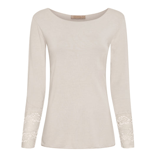 MARTA DU CHATAU T-SHIRT 11297 BEIGE