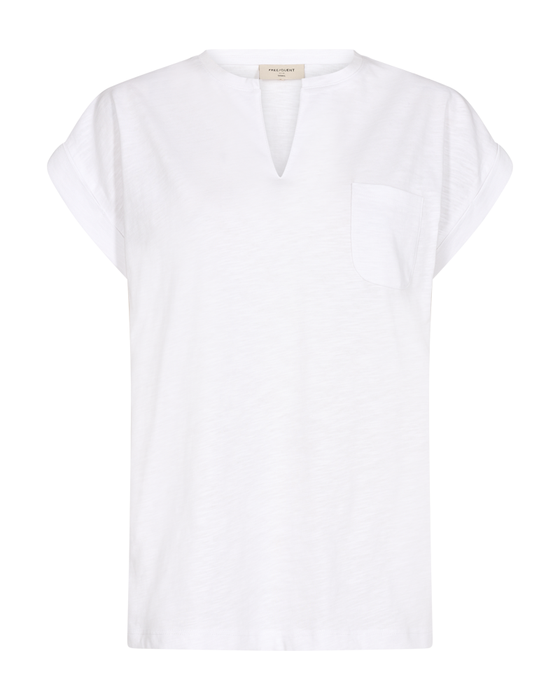 FREEQUENT VIVA V-NECK POCKET BASIC