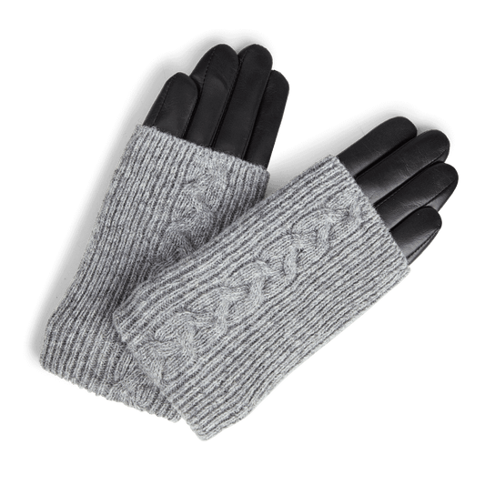 MARKBERG HELLY GLOVE, CABLE KNIT