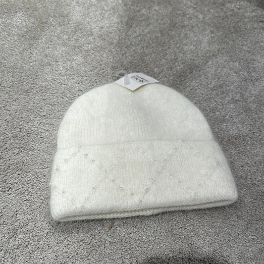 HAT W. STONES OFFWHITE