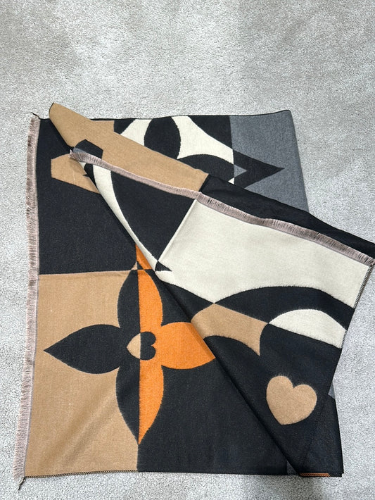 SCARF W. ORANGE C832