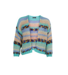 BC LAGOON MULTI STRIPED CARDIGAN 1201