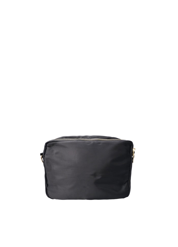 BLACK COLOUR VIGGY BIG NYLON BAG