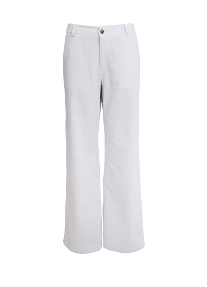 BLACK COLOUR BOX PANT WHITE