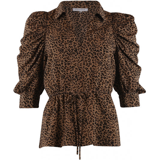 CONTINUE CITRA LEO BLUSE - Boutique Trine