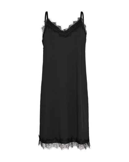 FREEQUENT BICCO STRAP DRESS BLACK