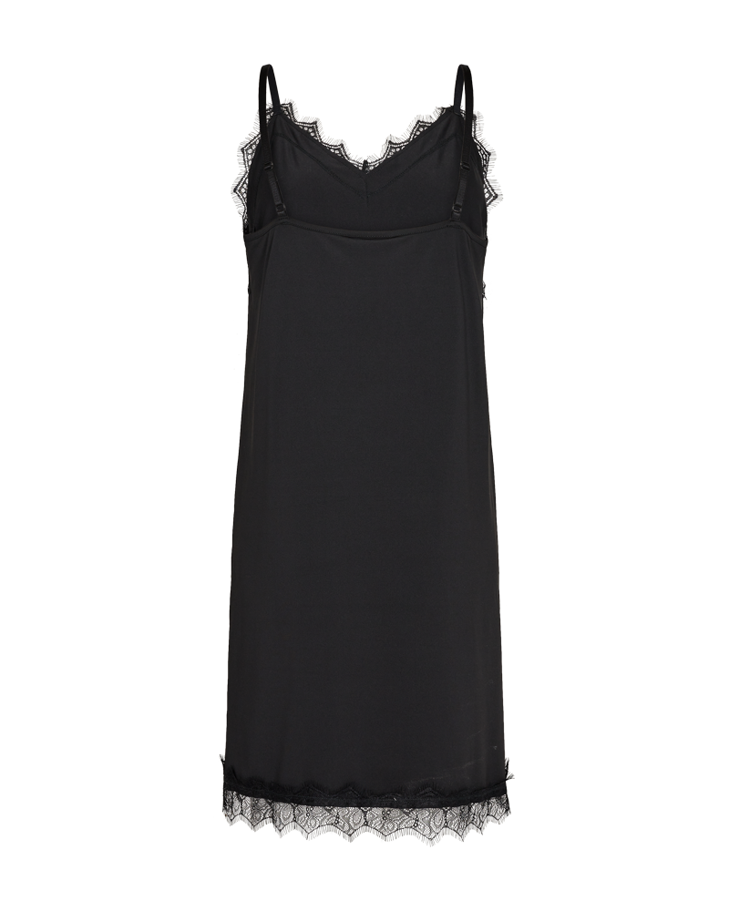 FREEQUENT BICCO STRAP DRESS BLACK