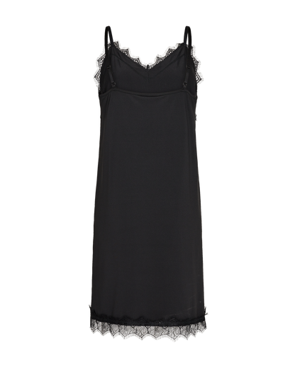 FREEQUENT BICCO STRAP DRESS BLACK