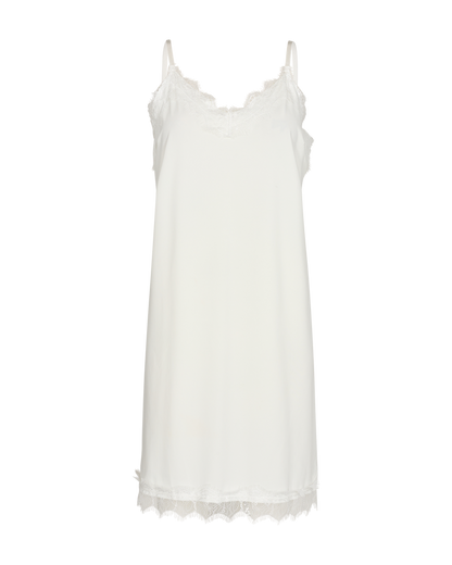 FREEQUENT BICCO STRAP DRESS OFFWHITE