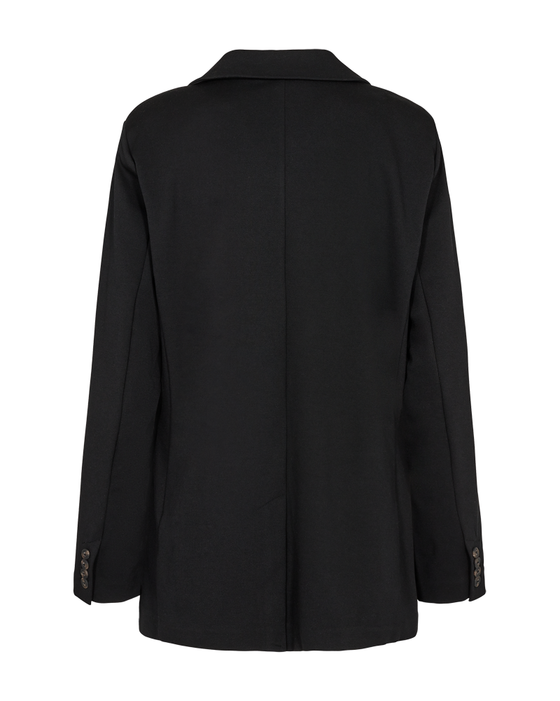 FREEQUENT NANNI JACKET FASHION STRUCTURED BLACK - Boutique Trine