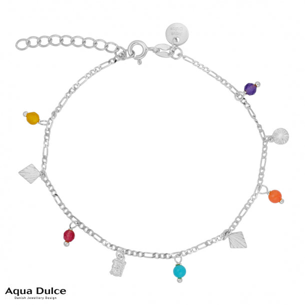 Aqua Dulce Sabine Armbånd i Sterling Sølv - Boutique Trine