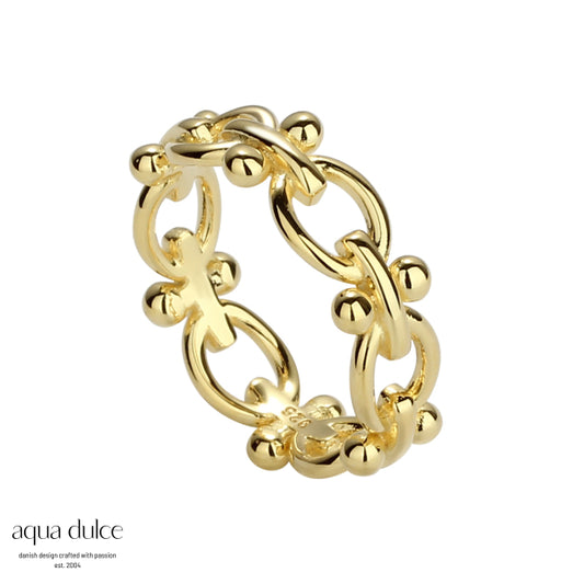 AQUA DULCE ELIPSE RINGERRING 5027 - Boutique Trine