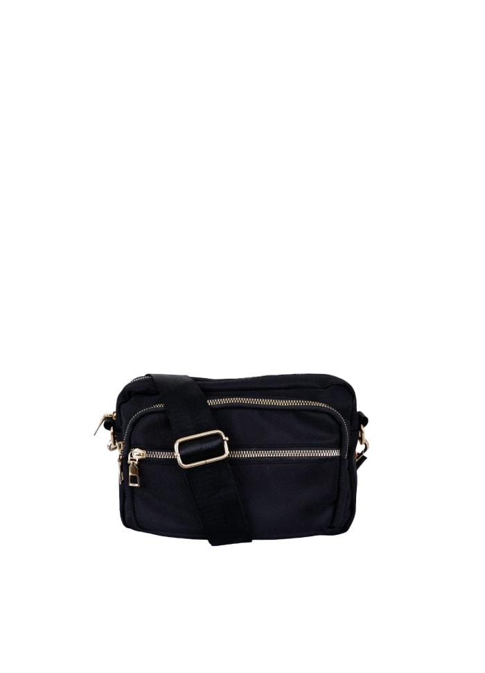 BLACK COLOUR VANDA CROSSOVER BAG | FLERE FARVER - Boutique Trine